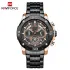 NAVIFORCE NF9175 Popular Classic Men's Quartz Multifunction Watches Casual Fashion Wristwatch with 3 Small Dials Chronograph Male Clock